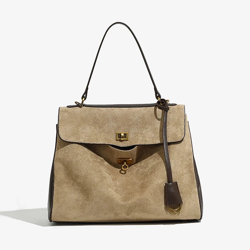 Luxury Frosted Fashion Shoulder Bag – Versatile Designer Tote for Women