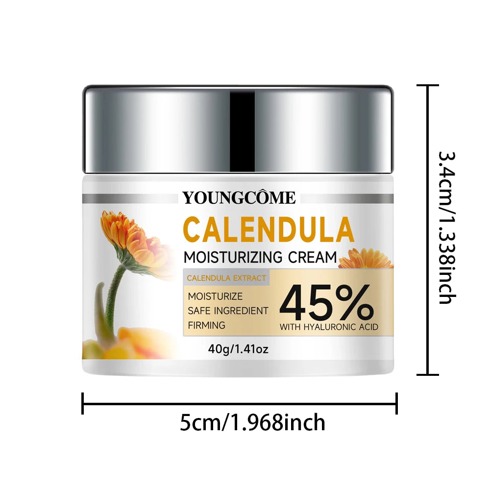 YOUNGCOME Calendula Cream – Moisturizing Glow for Face Care