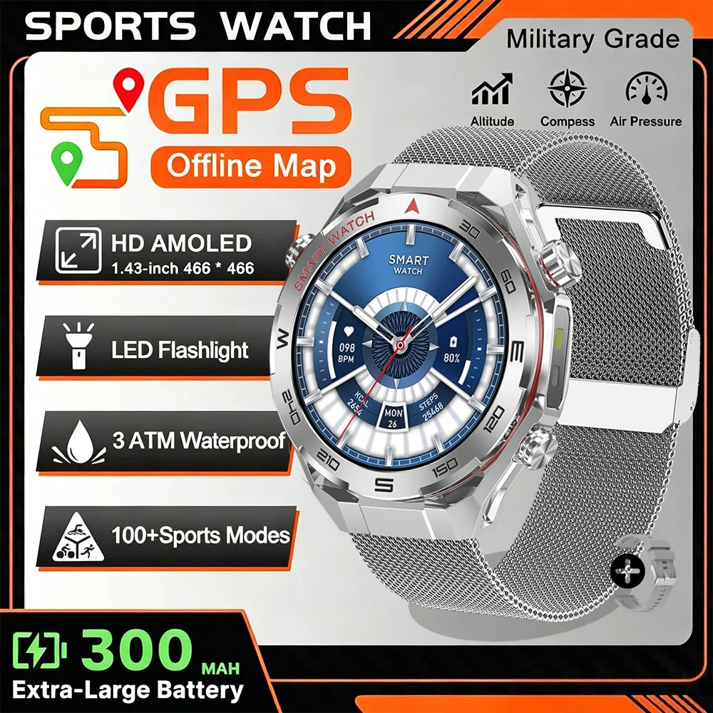 2026 Smart Watch | 1.5" Touchscreen, Wireless Calls & Sports Modes