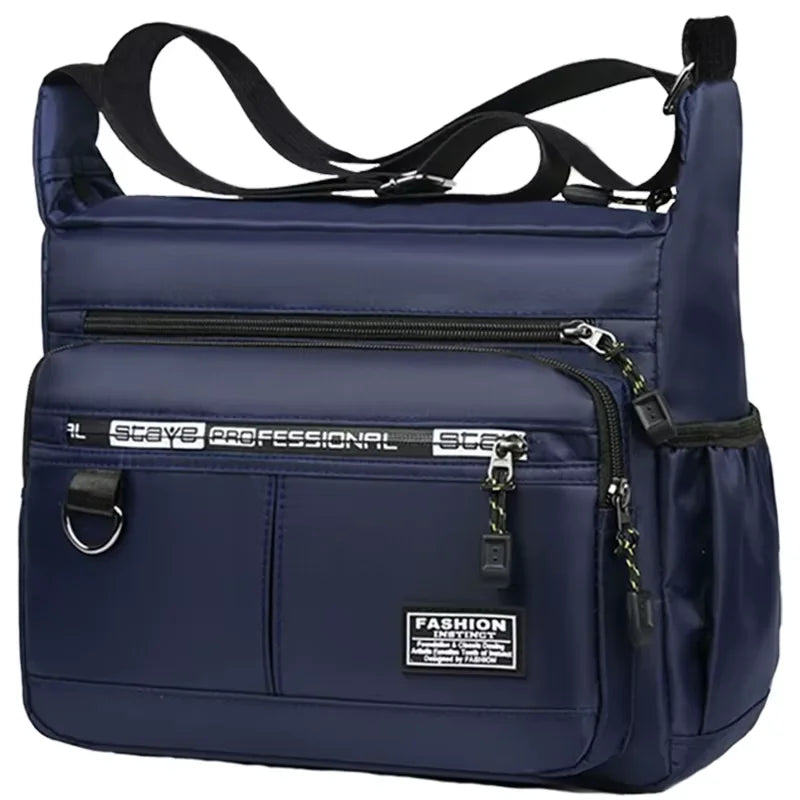 Professional Multi-Layer Business Shoulder Bag-men
