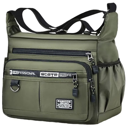 Professional Multi-Layer Business Shoulder Bag-men