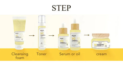 AILKE Turmeric Vitamin C Set – Brightening & Hydrating Face Care