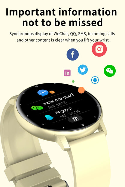 LIGE 2026 Waterproof Smart Watch Fitness Tracker