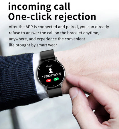 LIGE 2026 Waterproof Smart Watch Fitness Tracker