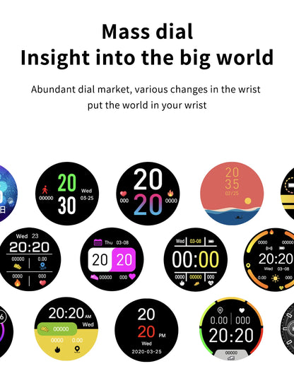 LIGE 2026 Waterproof Smart Watch Fitness Tracker