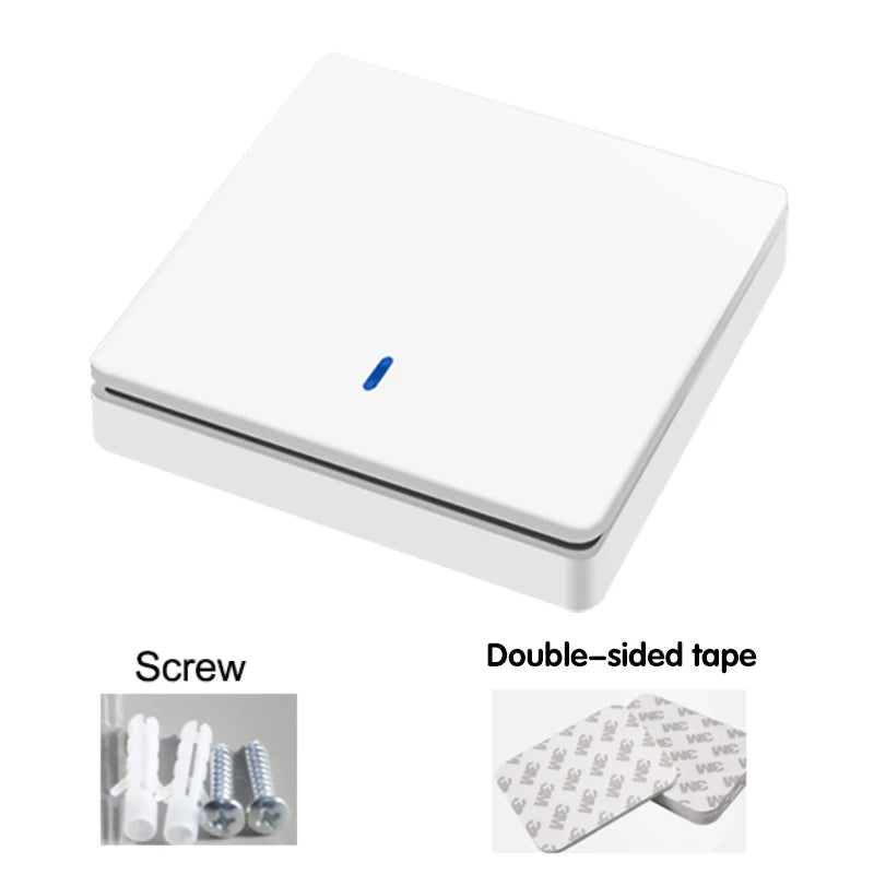 433MHz Wireless Smart Wall Switch 86 Panel Remote Control