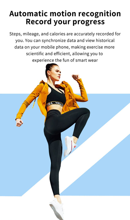 LIGE 2026 Waterproof Smart Watch Fitness Tracker