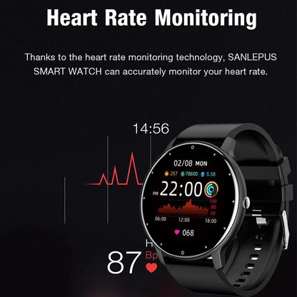 LIGE 2026 Waterproof Smart Watch Fitness Tracker