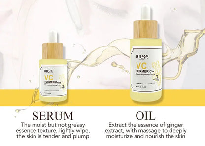 AILKE Turmeric Vitamin C Set – Brightening & Hydrating Face Care