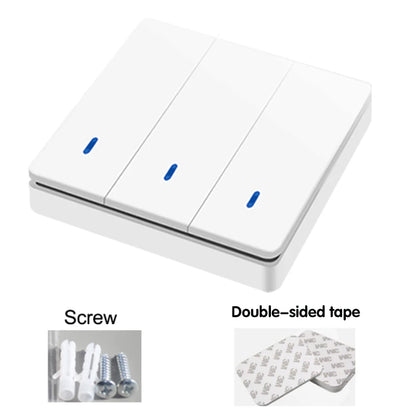 433MHz Wireless Smart Wall Switch 86 Panel Remote Control