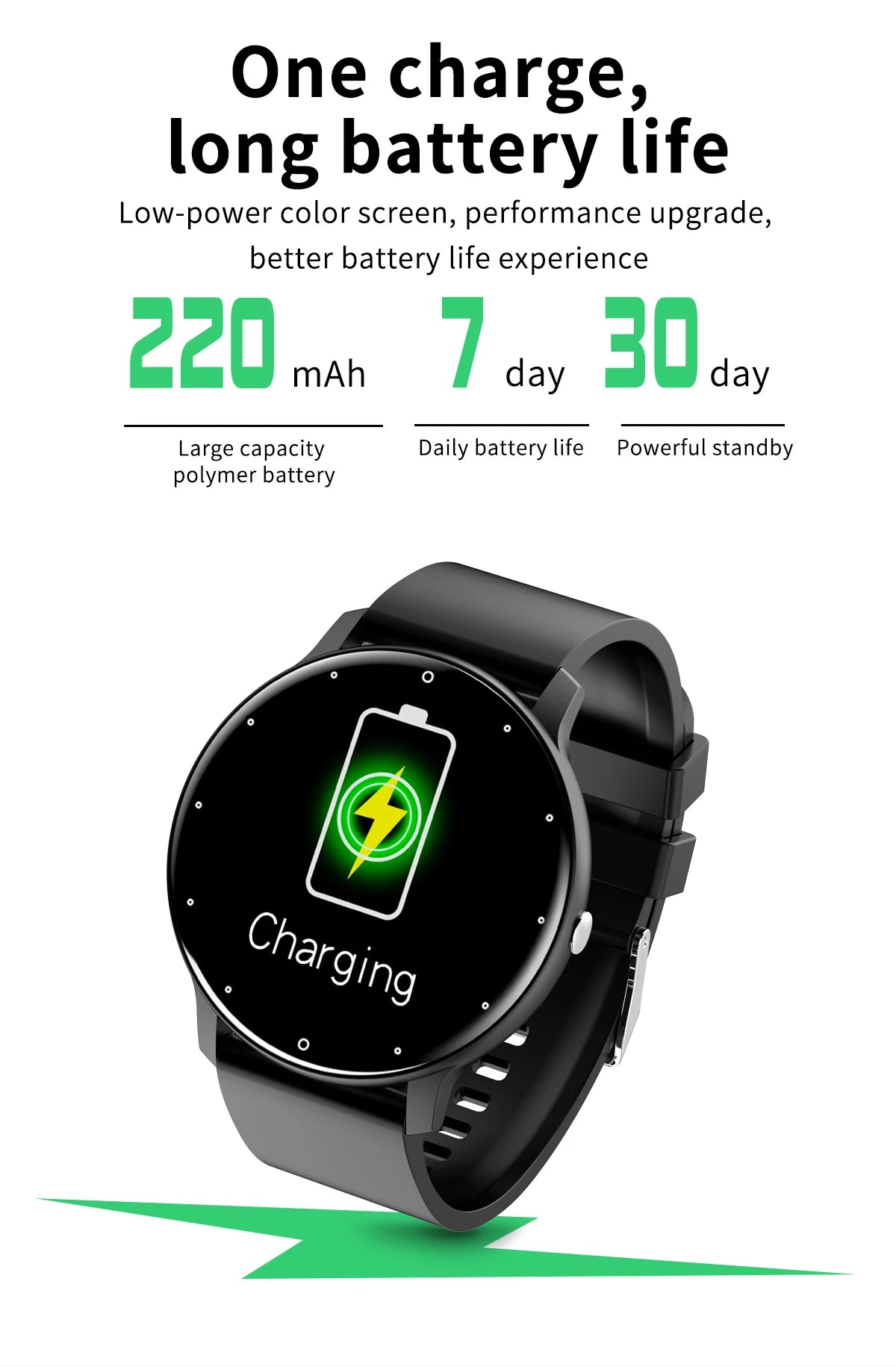 LIGE 2026 Waterproof Smart Watch Fitness Tracker