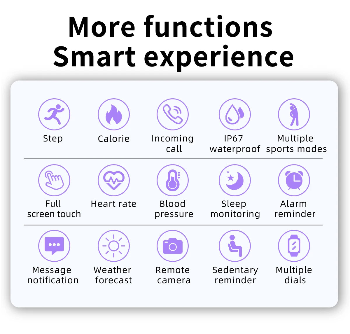 LIGE 2026 Waterproof Smart Watch Fitness Tracker