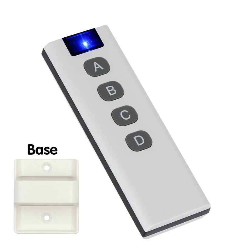433MHz Wireless Smart Wall Switch 86 Panel Remote Control