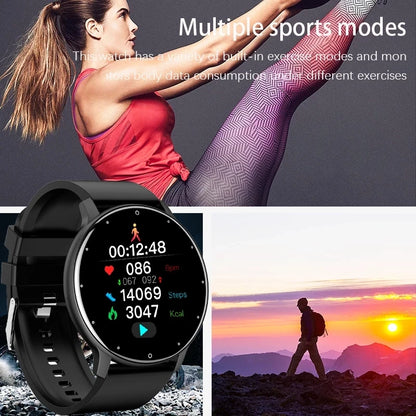LIGE 2026 Waterproof Smart Watch Fitness Tracker