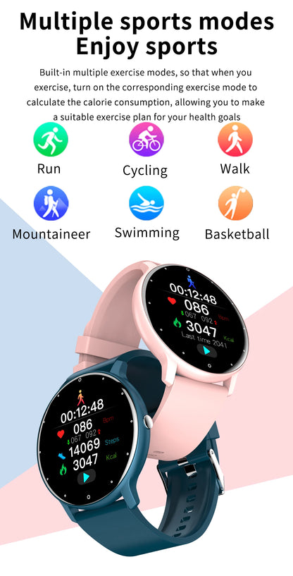 LIGE 2026 Waterproof Smart Watch Fitness Tracker