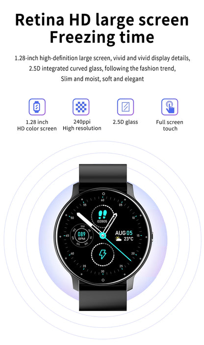 LIGE 2026 Waterproof Smart Watch Fitness Tracker