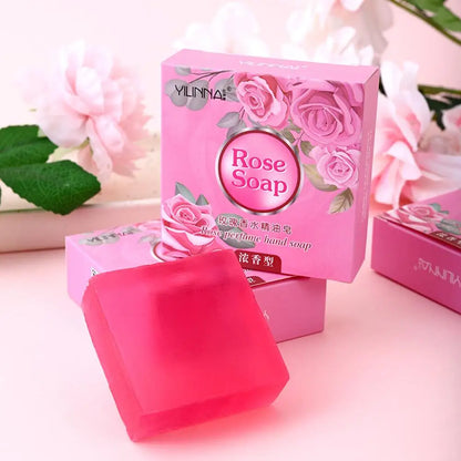 Handcrafted Rose Fragrance Moisturizing Soap