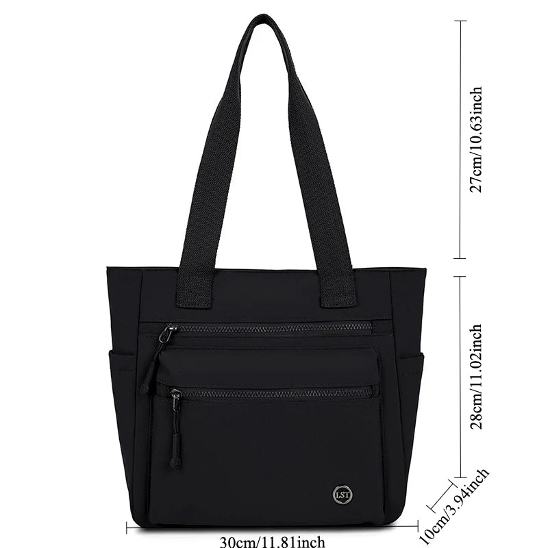 Women’s Canvas Tote Bag – Large Capacity Waterproof Handbag