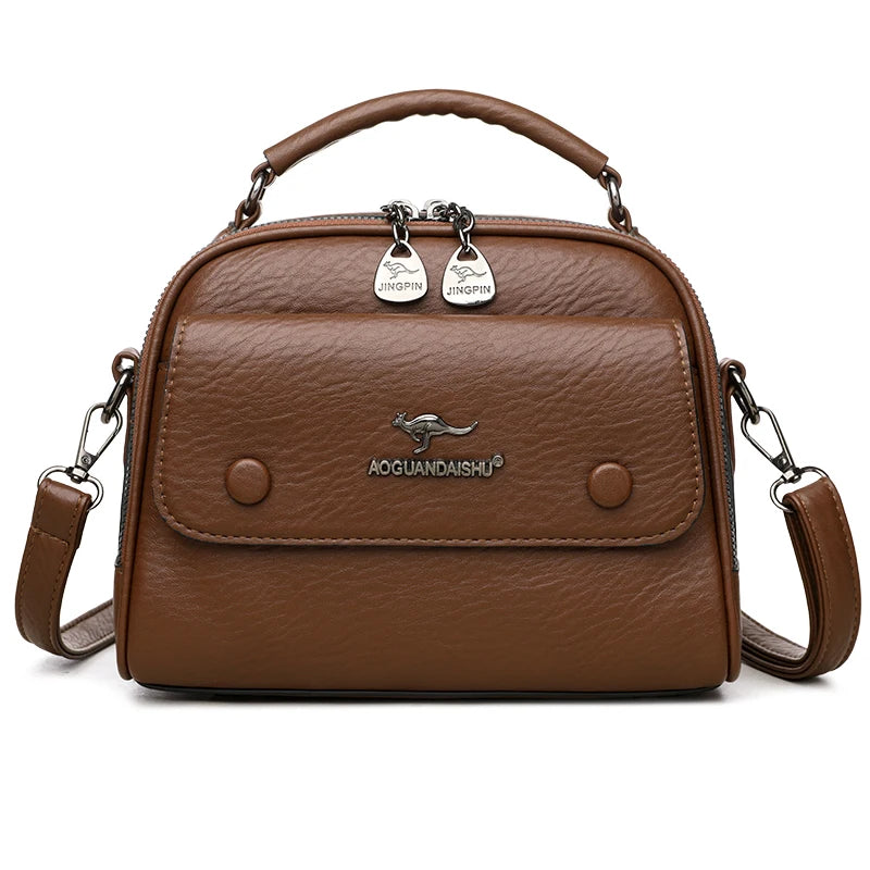 Premium Women's Checkered Crossbody & Shoulder Bag
