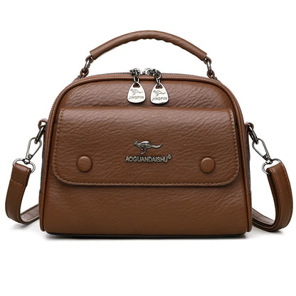 Premium Women's Checkered Crossbody & Shoulder Bag