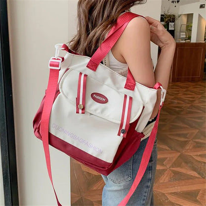 Daily Handbag – Travel Bucket Shoulder Bag – School Satchel