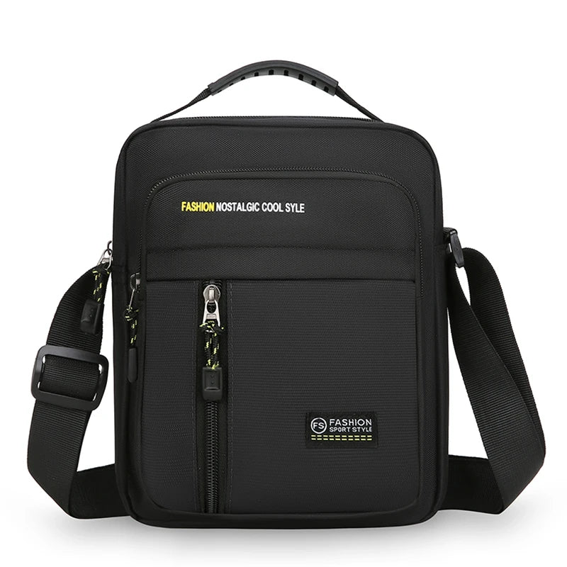 Men’s Crossbody Business Bag – Multi‑Pocket Shoulder Tote