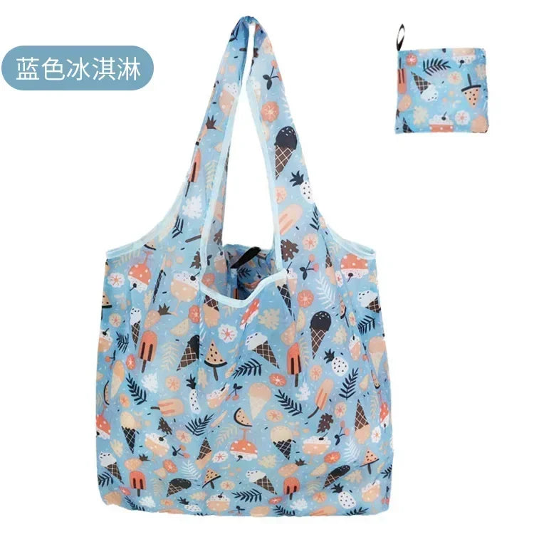 Shopping Bag Reusable Eco Bag Grocery Package Beach Toy Storage