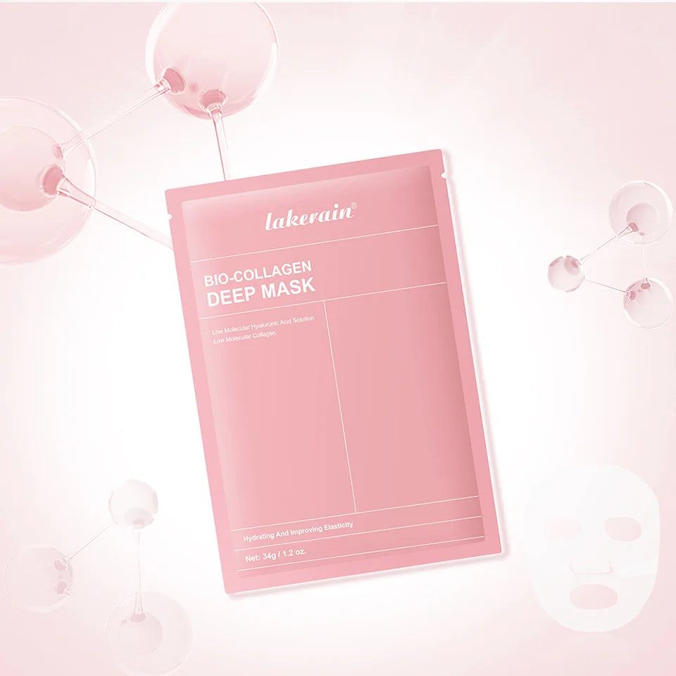 Bio-Collagen Real Deep Mask Hydrating Overnight Hydrogel Face Mask