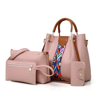JILL MILL Luxury Handbag – Large Capacity PU Leather Tote