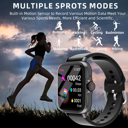 Waterproof Smart Watch Bluetooth Call Sleep Fitness Tracker