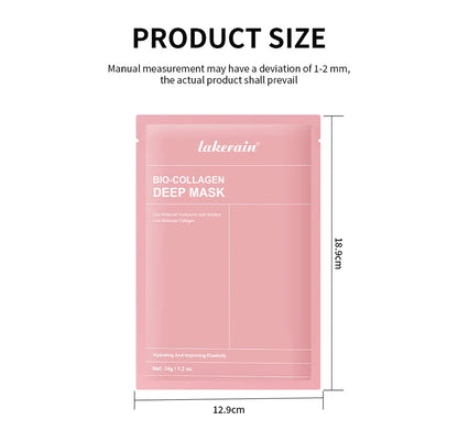 Bio-Collagen Real Deep Mask Hydrating Overnight Hydrogel Face Mask