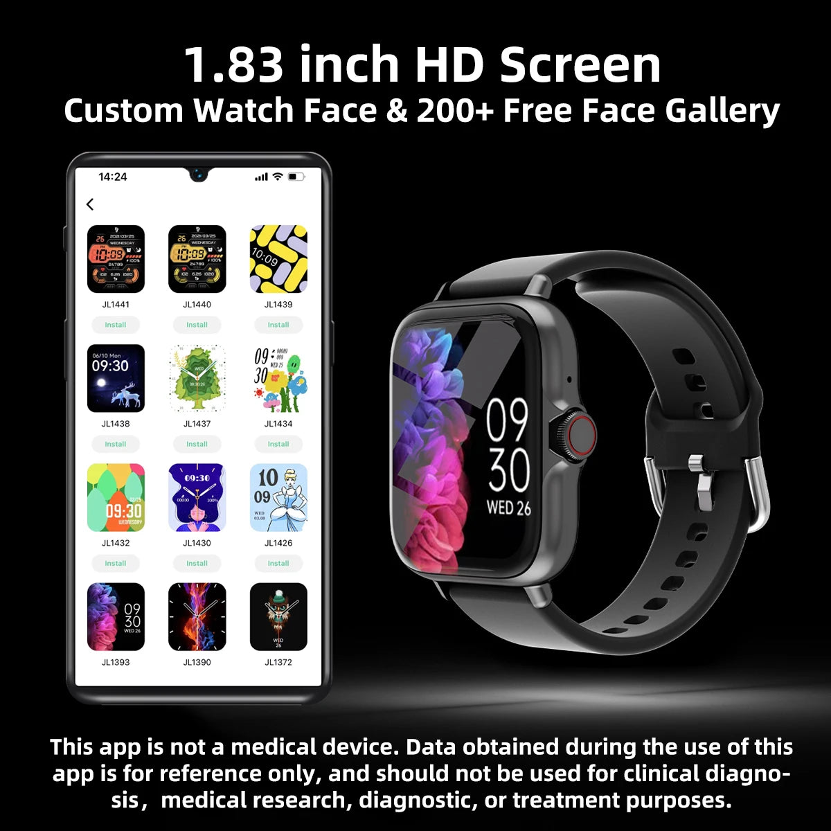 Waterproof Smart Watch Bluetooth Call Sleep Fitness Tracker
