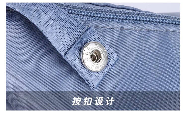 Business & Leisure Travel Bag – Large Capacity Waterproof Nylon Tote  Pattern Type: Solid  Style: Fashion