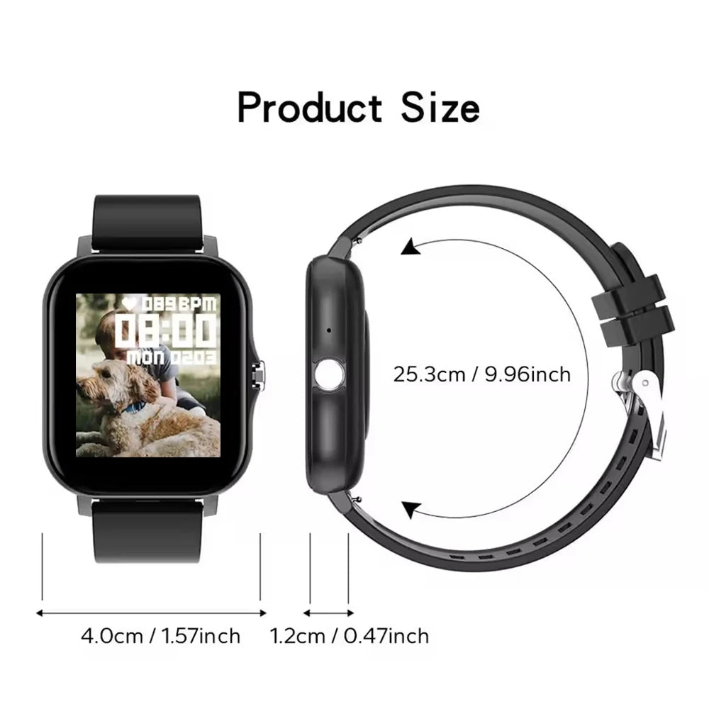 1.83" Smart Watch Bluetooth Call Fitness Health Monitor