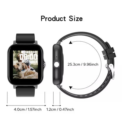 1.83" Smart Watch Bluetooth Call Fitness Health Monitor
