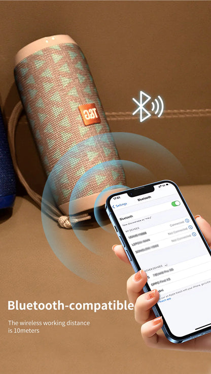 T&G TG117 Portable Bluetooth 5.3 Waterproof Outdoor Speaker
