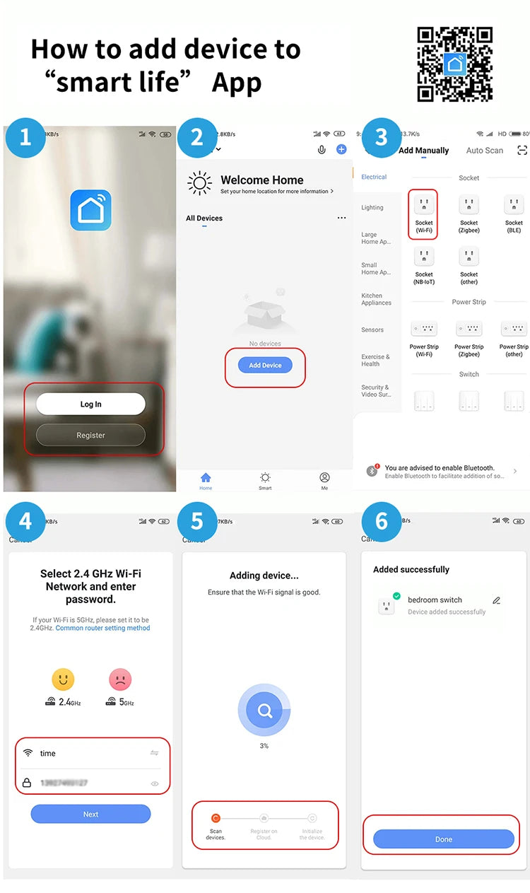 20A Tuya Smart WiFi UK Plug Energy Monitoring Socket