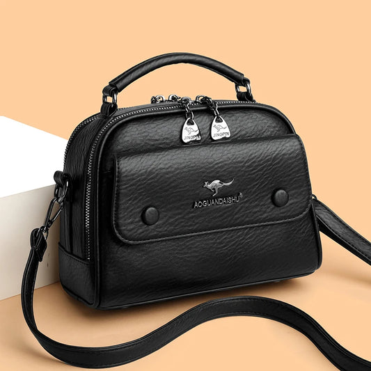 Premium Women's Checkered Crossbody & Shoulder Bag