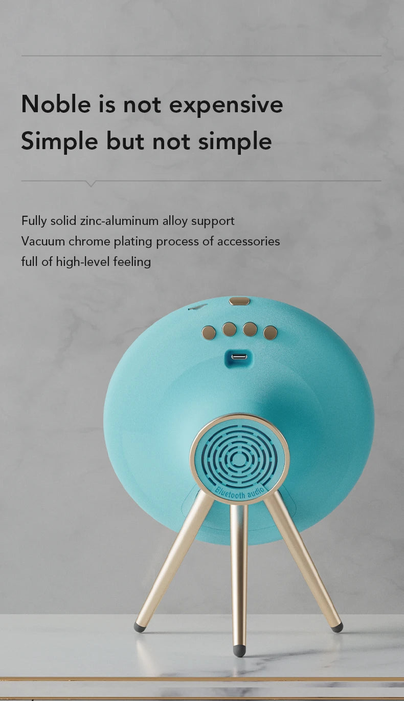 Bluetooth Speaker Clock LED Night Light 15W Wireless Charger