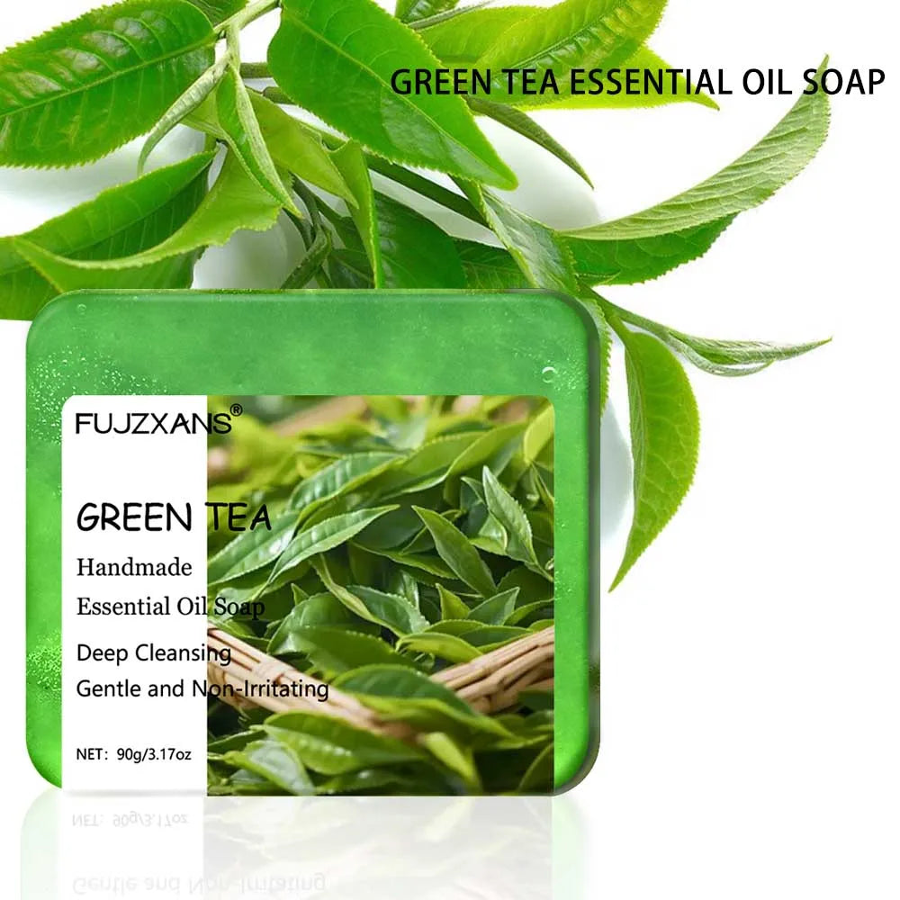 FUJZXANS Essential Oil Soap Set – 7 Handmade Fragrance Bars