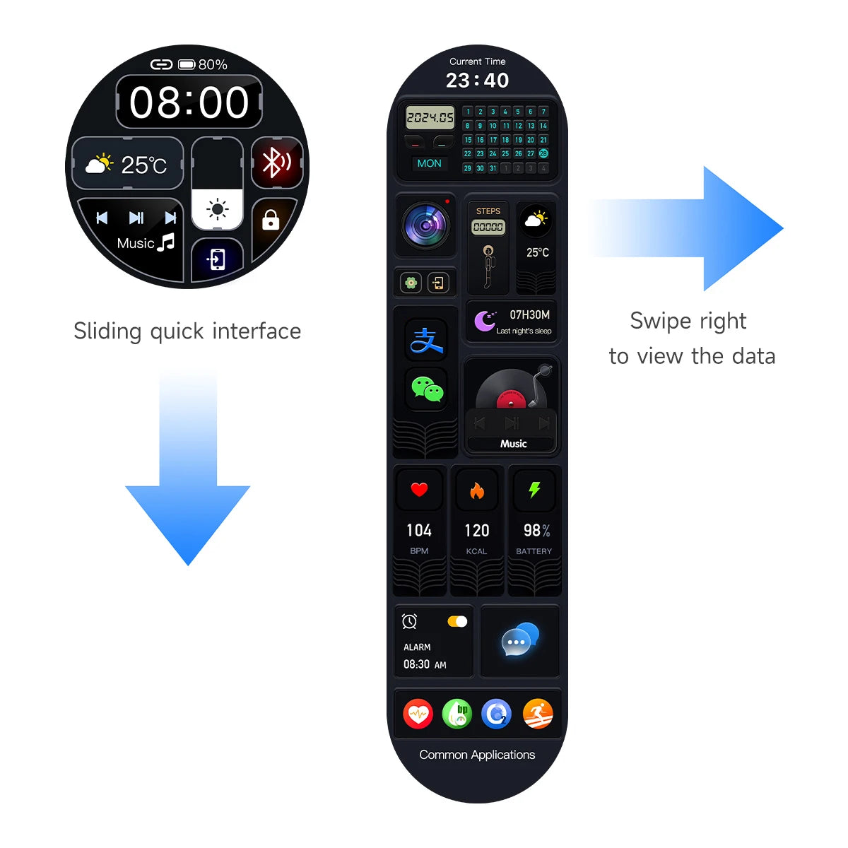 2026 Smart Watch | 1.5" Touchscreen, Wireless Calls & Sports Modes