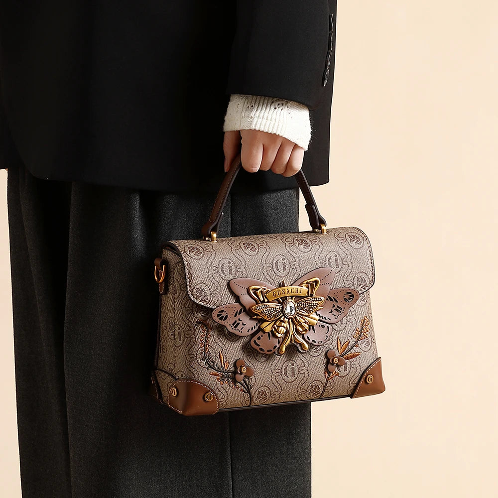 Vintage Luxury Crossbody Handbag 2026