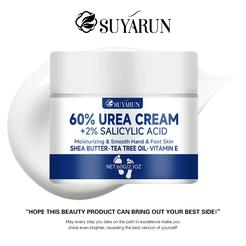 SUYARUN 60% Urea Foot Cream – Intensive Heel Hydration