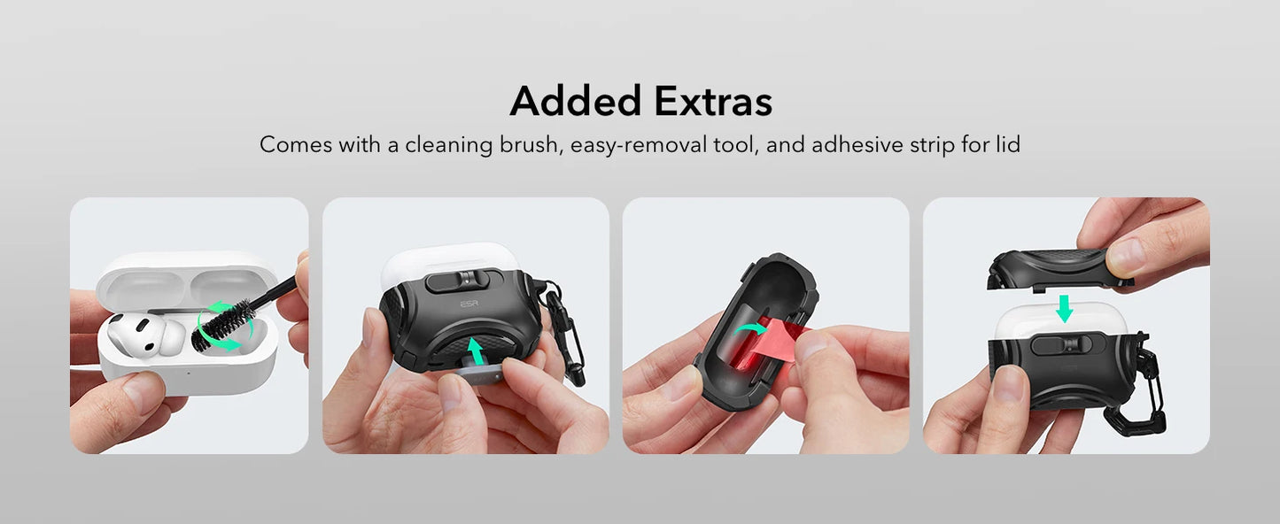 ESR AirPods Pro 3 Magnetic Drop Protection Case Cover