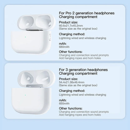 AirPods Pro Replacement Charging Case LED Bluetooth Charger Box