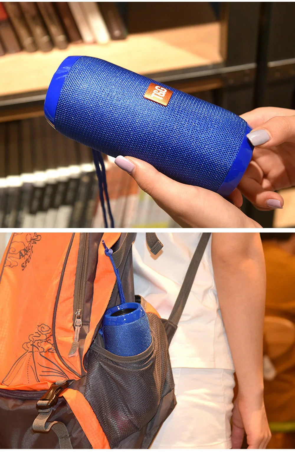 T&G TG117 Portable Bluetooth 5.3 Waterproof Outdoor Speaker
