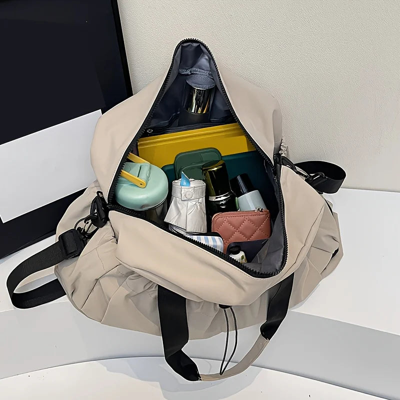 Women’s Waterproof Travel Tote – Separate Shoe Storage Duffel