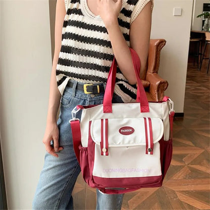 Daily Handbag – Travel Bucket Shoulder Bag – School Satchel