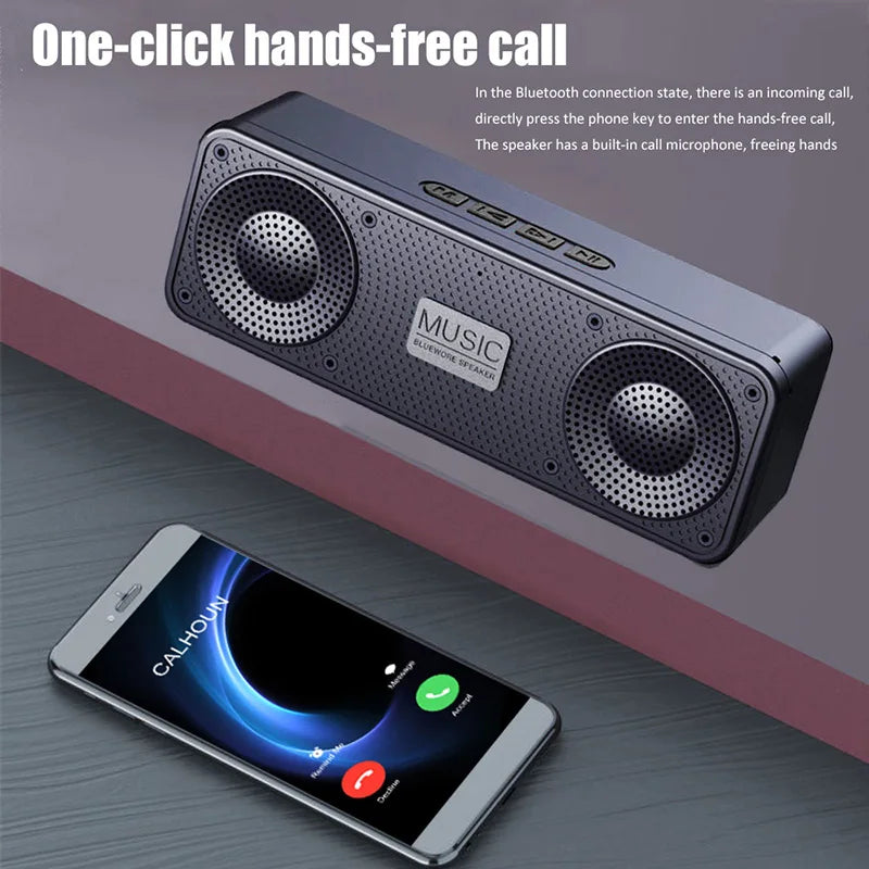 S18 Portable Bluetooth Wireless Speaker Outdoor Subwoofer