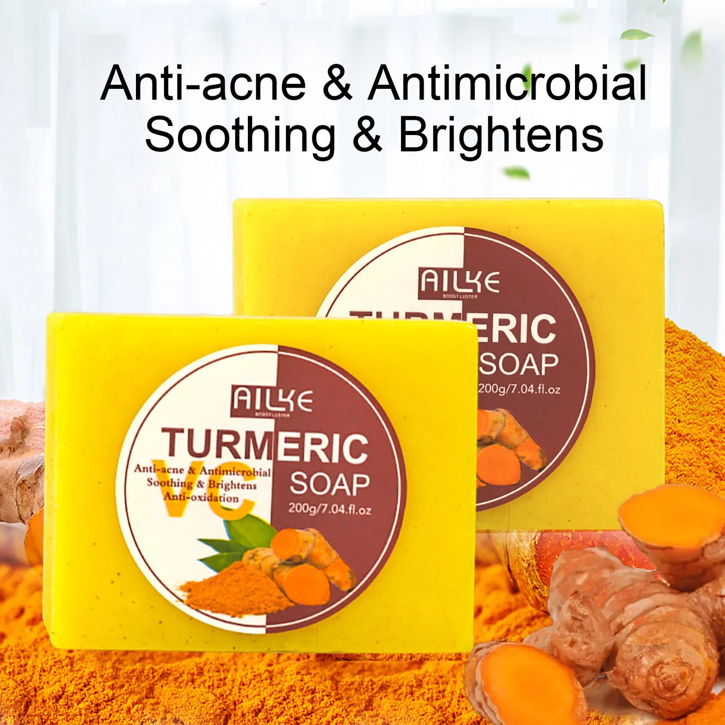 AILKE Turmeric Vitamin C Set – Brightening & Hydrating Face Care